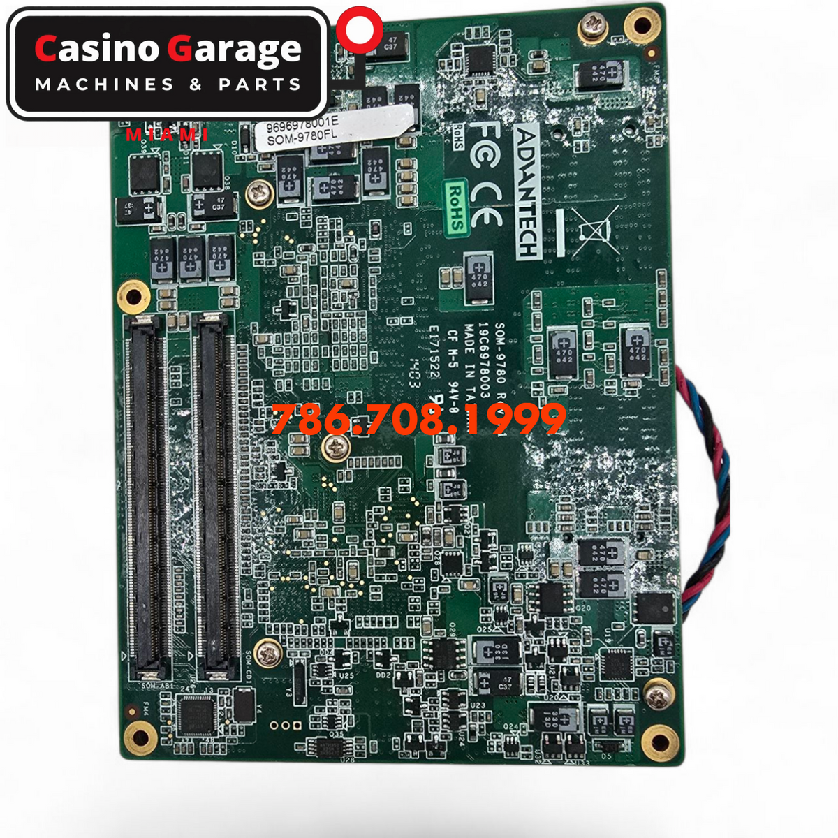 Advantage control motherboard model 9780 With Fan Board