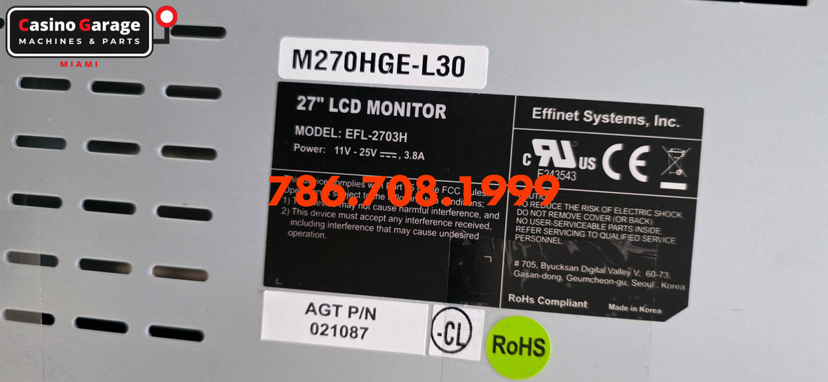 Ainsworth A560/A600 Slant Top Monitor 27" - view 3