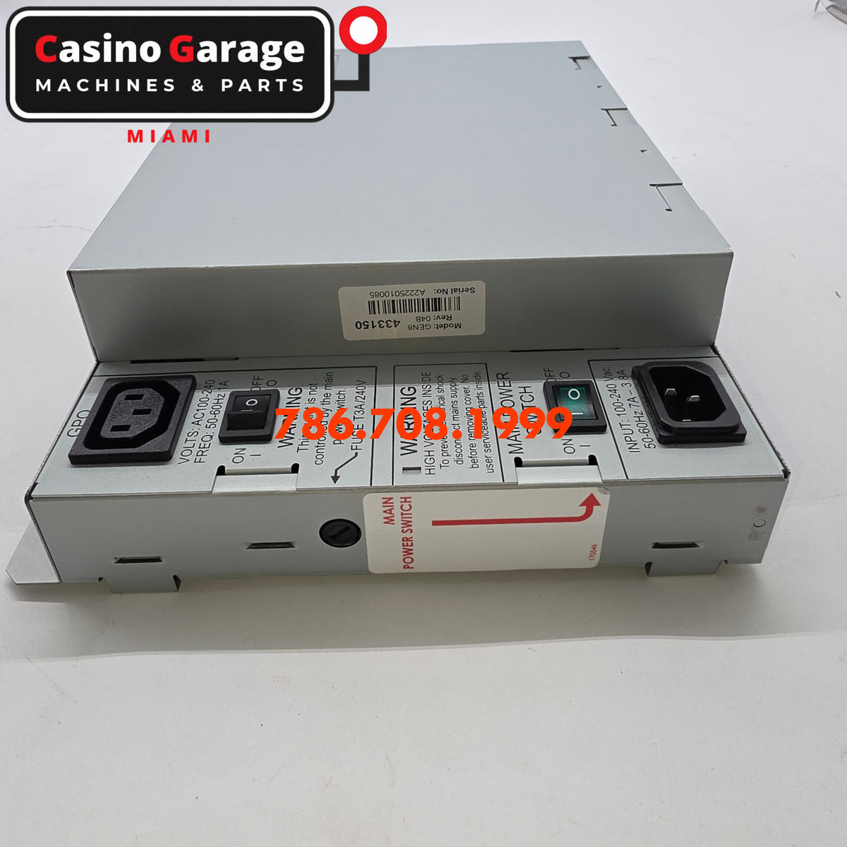 Aristocrat Helix GEN 8 Power Supply Power Supplies