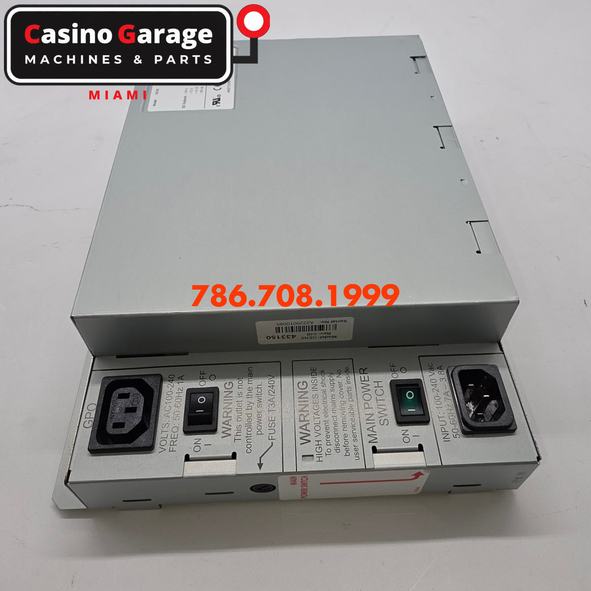 Aristocrat Helix GEN 8 Power Supply Power Supplies