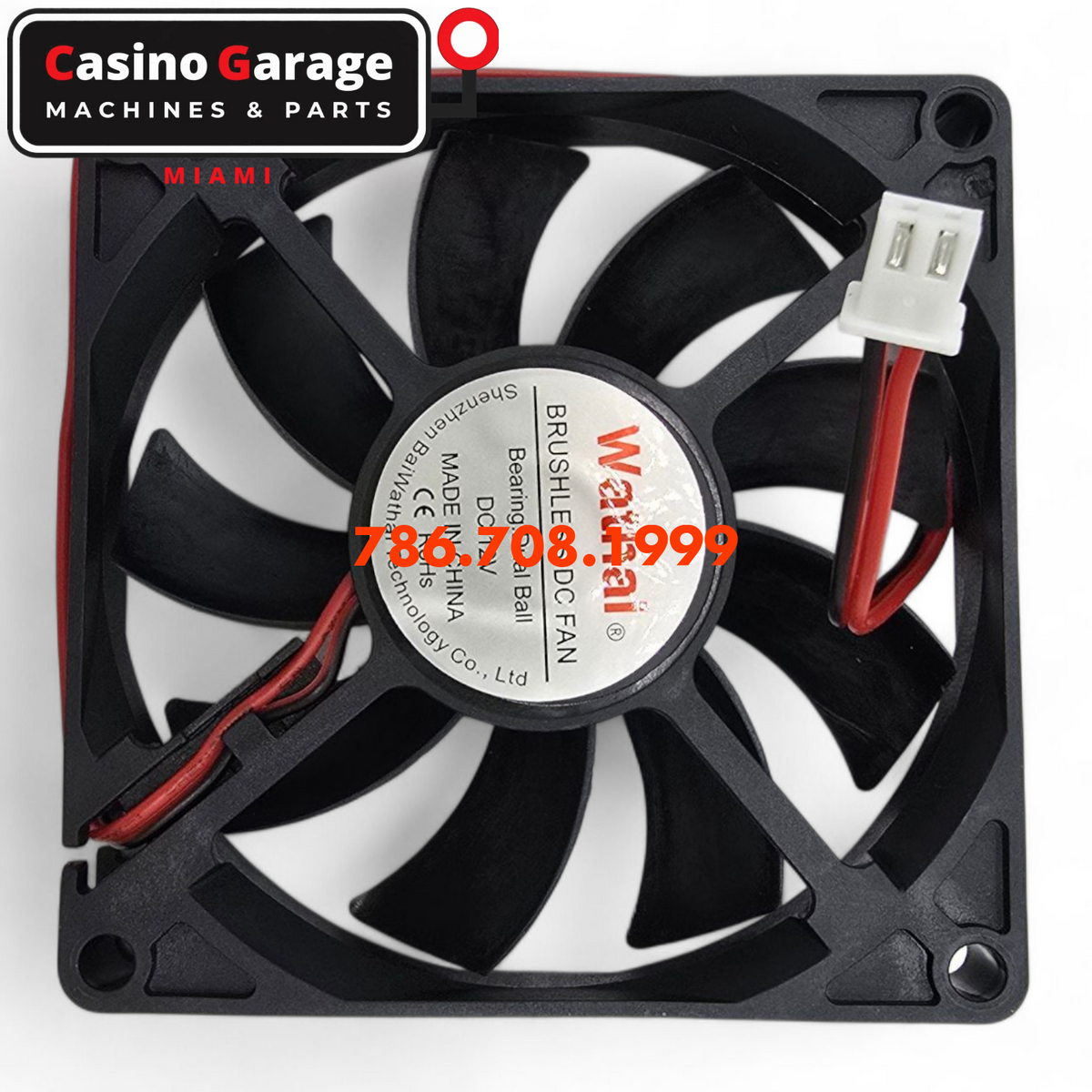 Brushless DC Fan Dual Ball Bearing DC12V