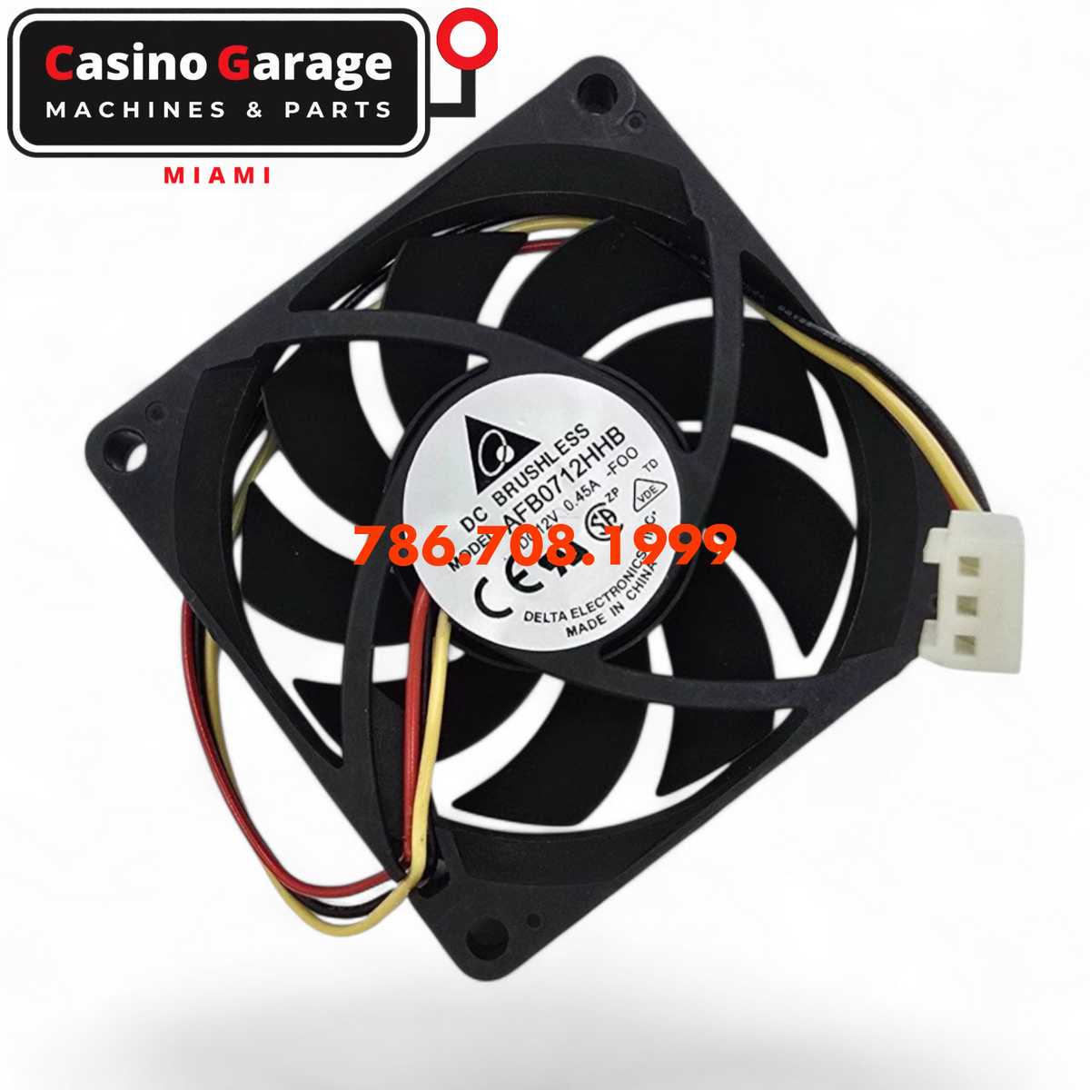 Cooling Brushless Fan DC 12V 0.15A - view 3