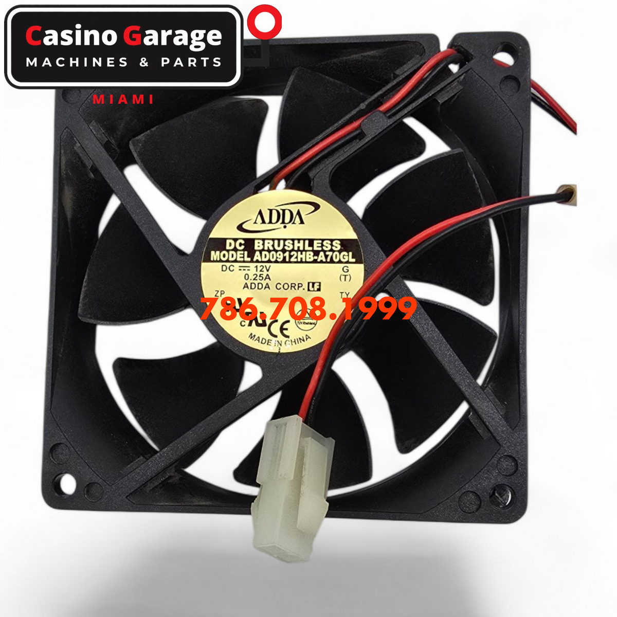 Cooling Fan Brushless DC12V 0.25A Fan