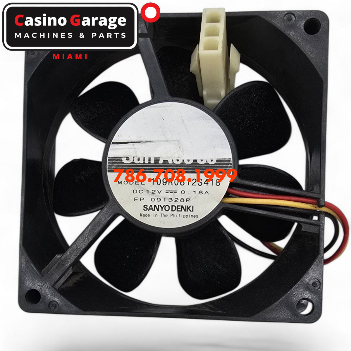 Cooling Fan DC 12V 0.18A Fan