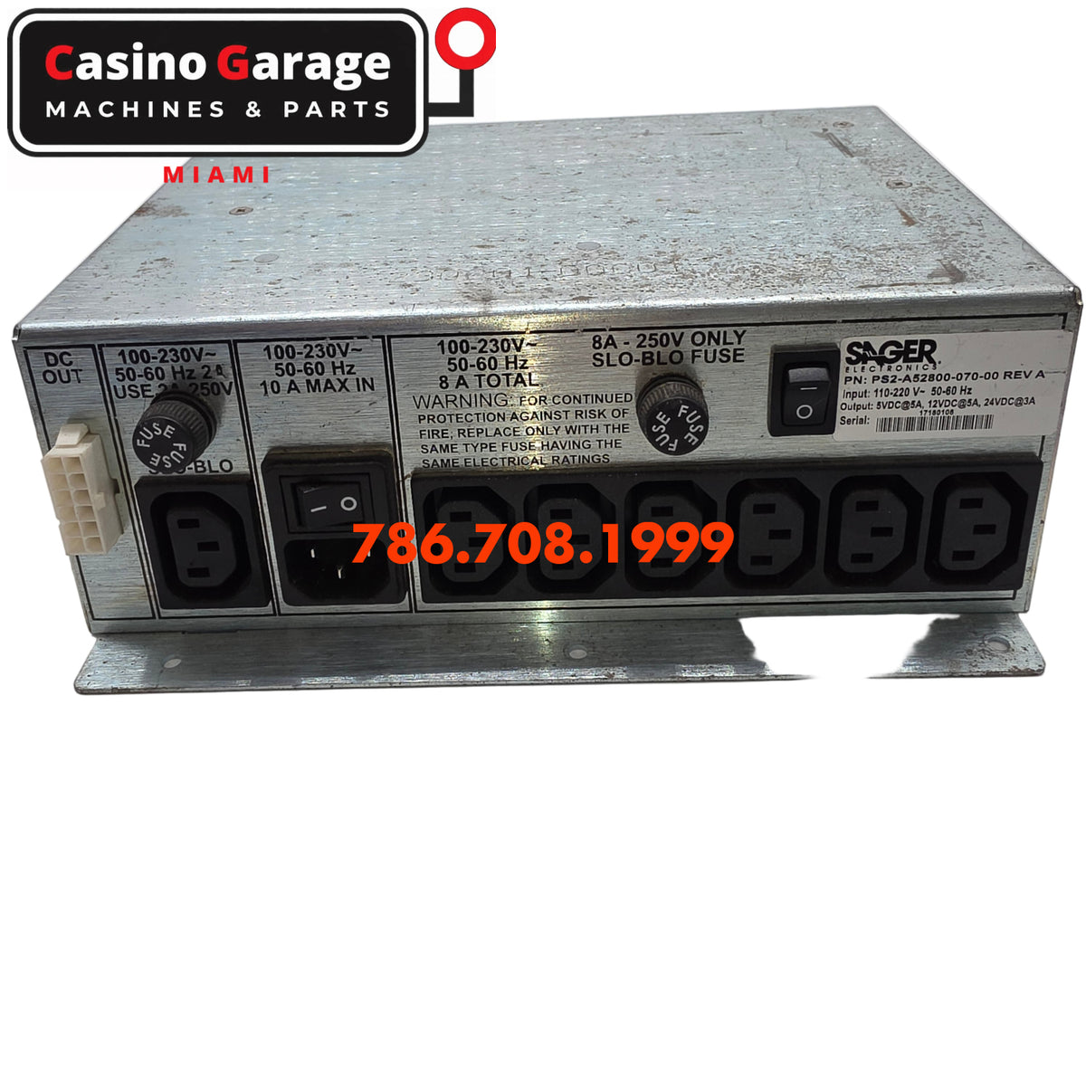 Everi Multimedia Power Supply Sager Electronic. Power Supplies