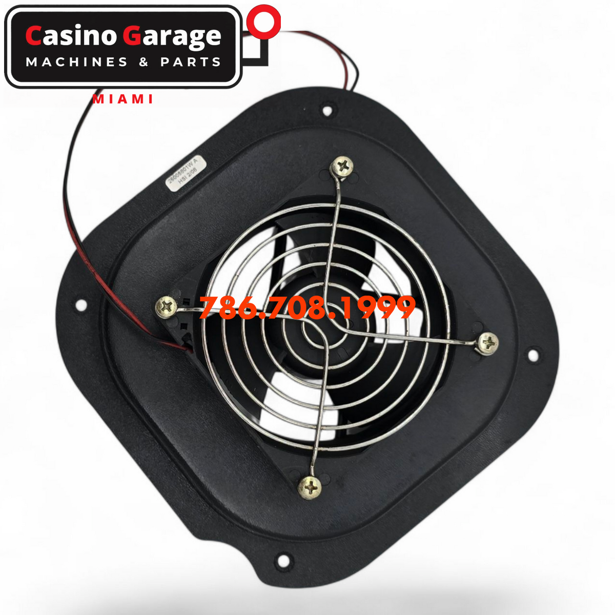 Exhaust Fan Assembly Brushless DC24V 0.11 A Fan