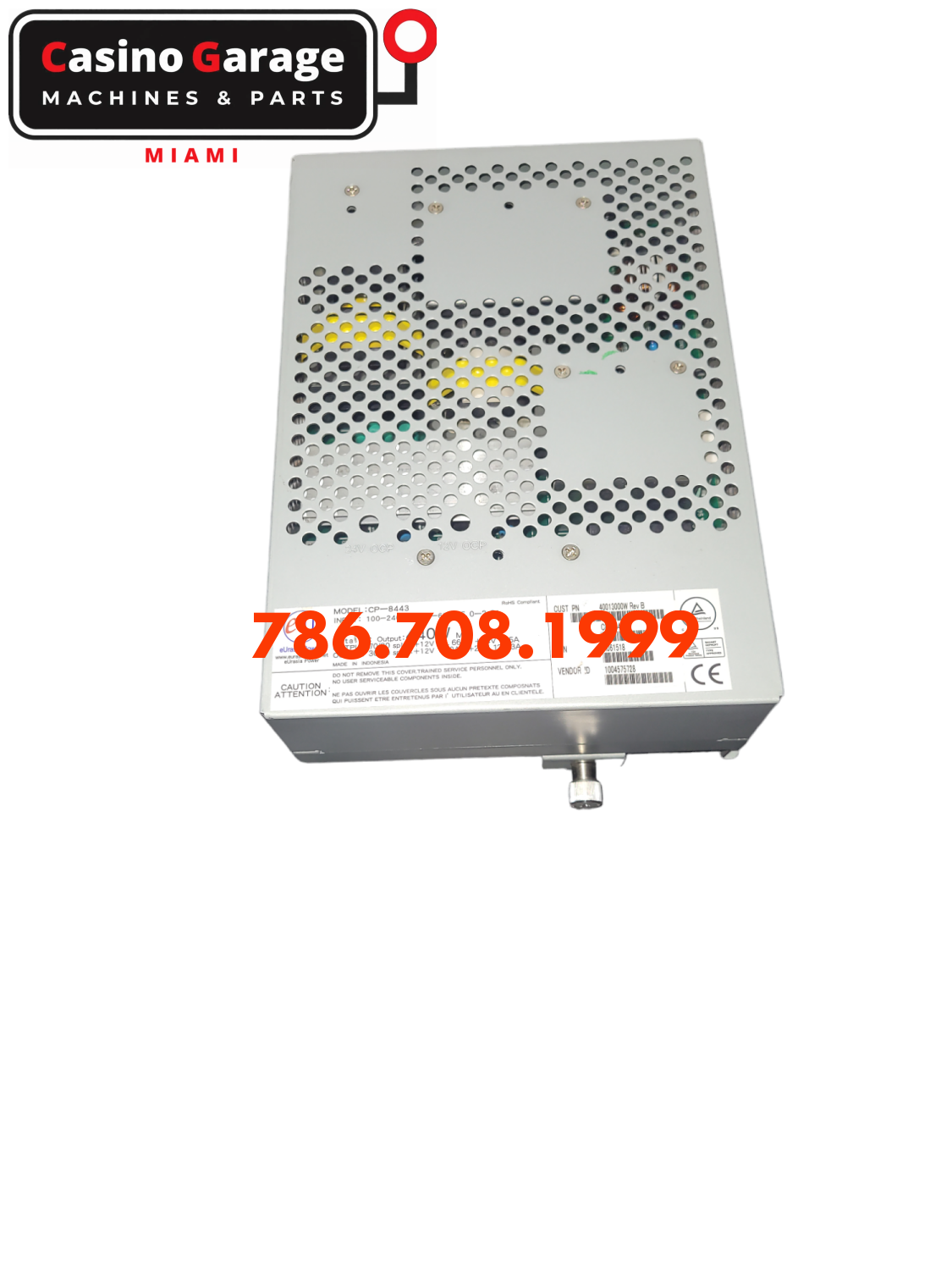 Igt Ultra - Crystal Curve 4D Power Supply 440W Supplies