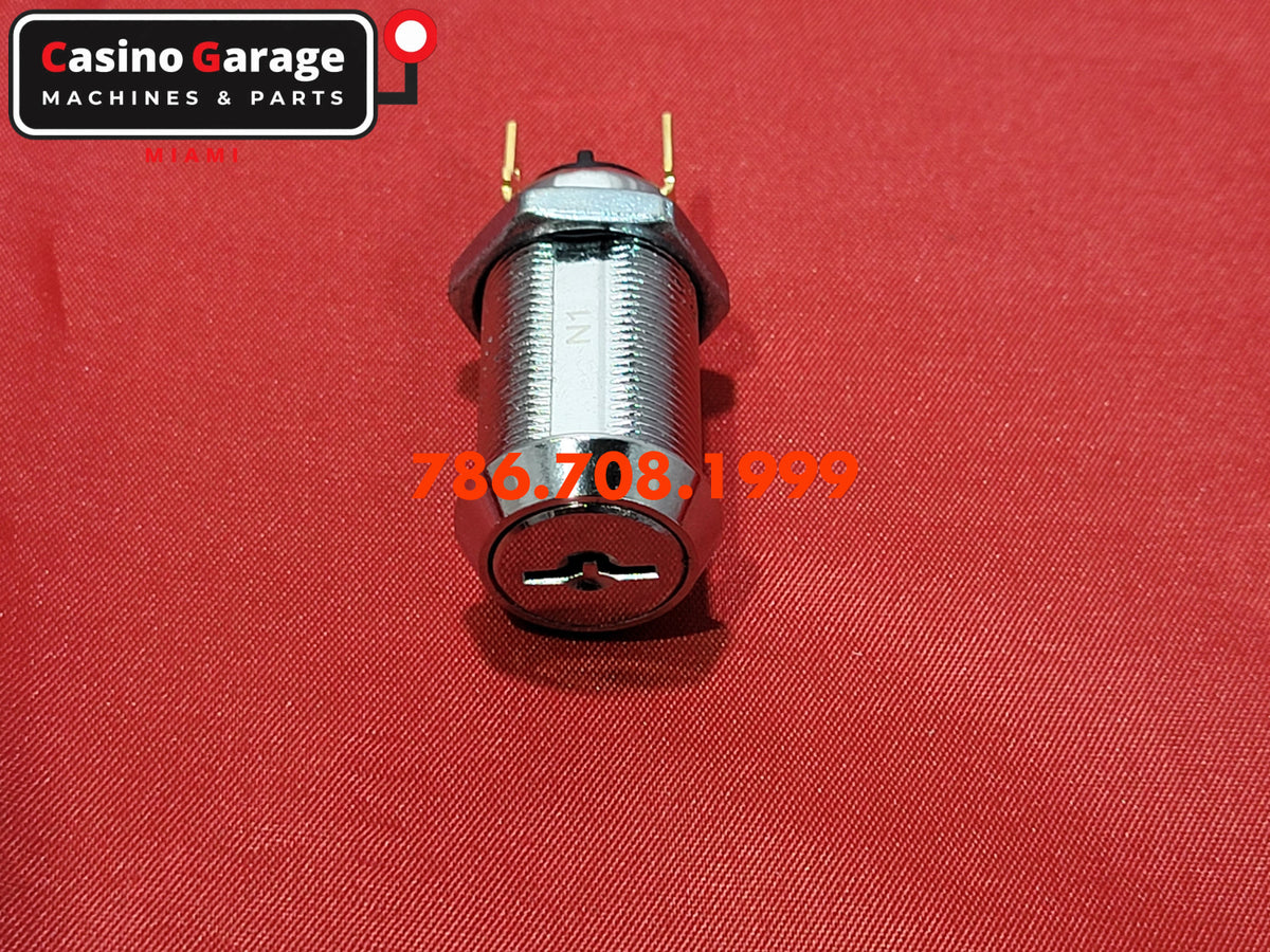 IGT Reset Lock Momentary Switch Lock 2341 1-1/8"