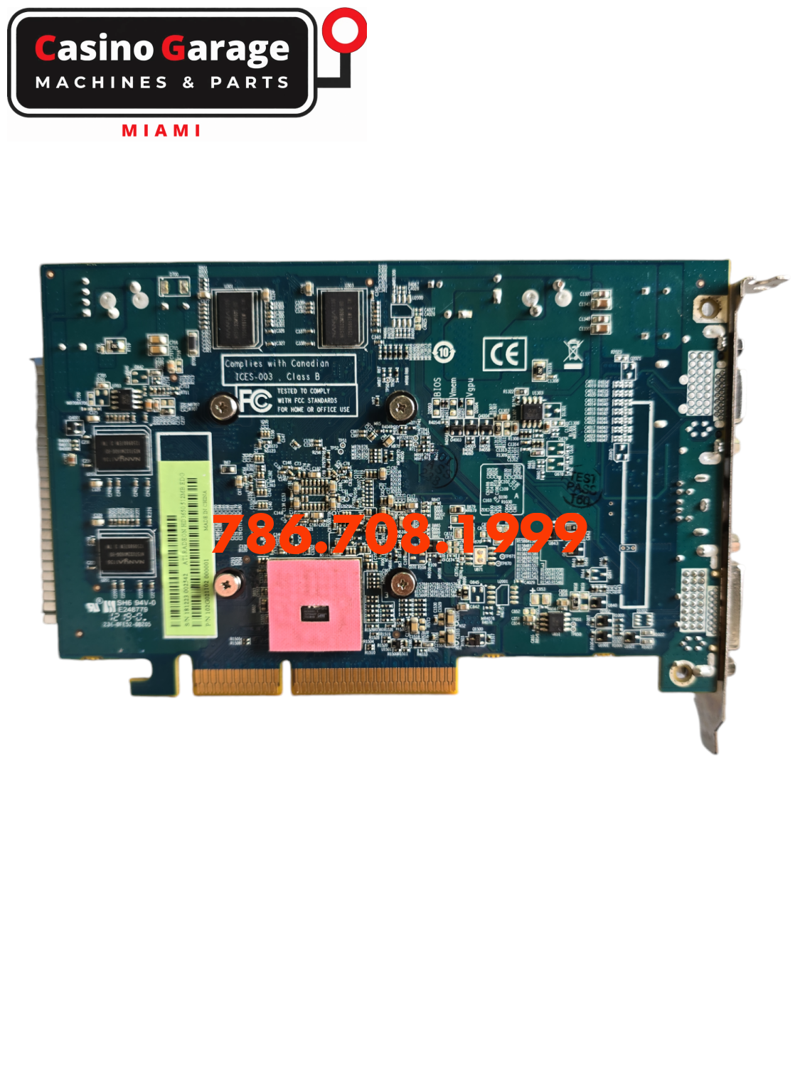 Igt Trimline Video Card Ati Radeon Hd3650 For Avp 2.5 Cards