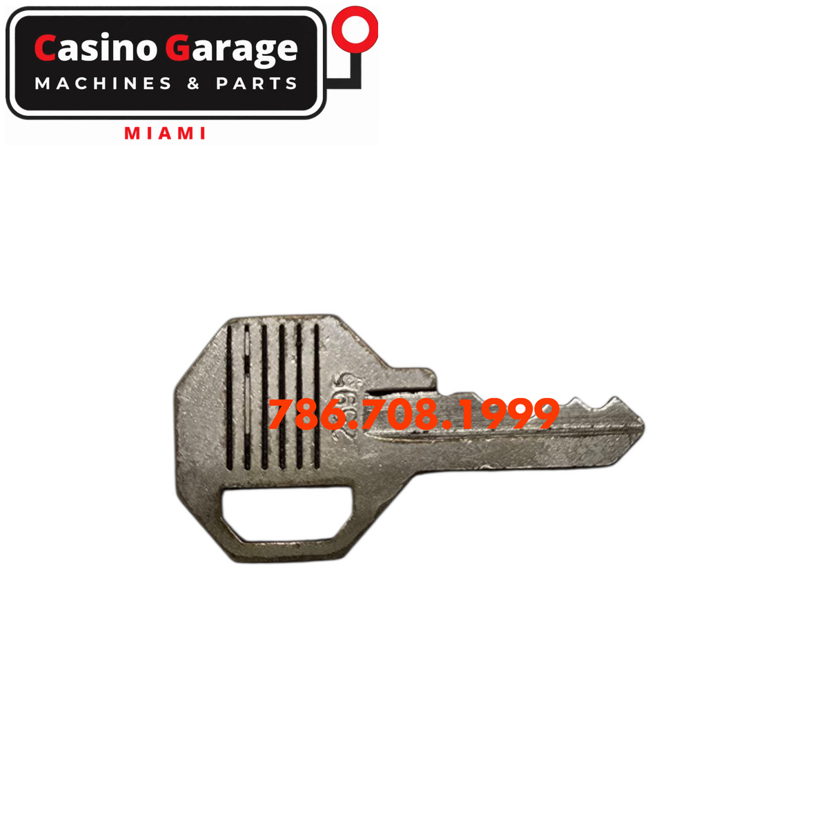 Key Flat Barrel Code 2595 Key