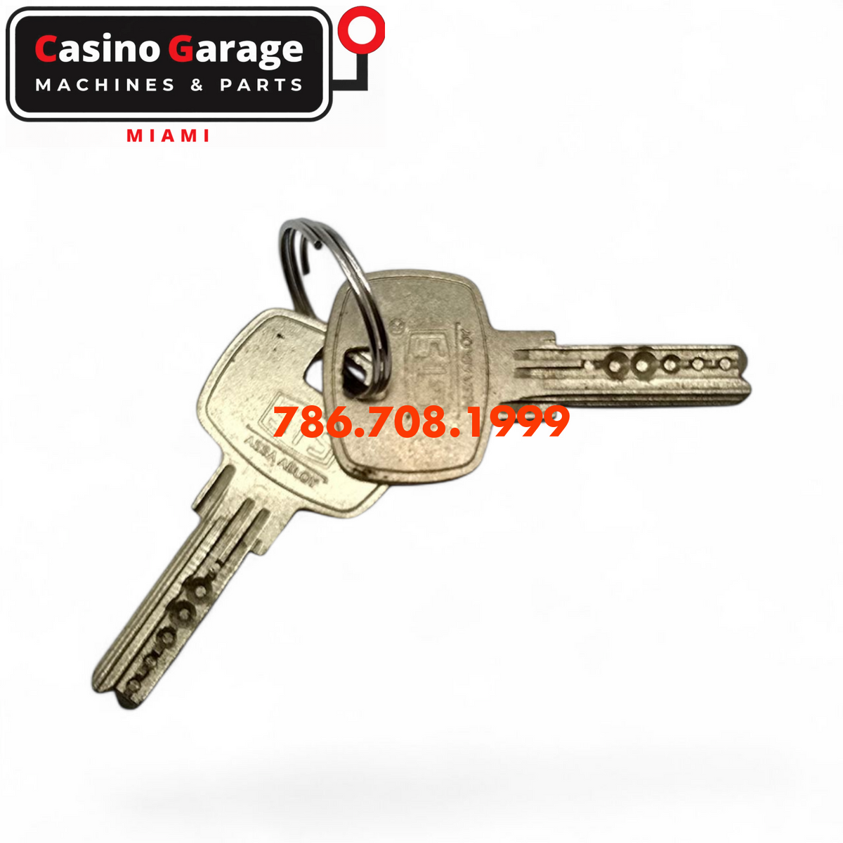 Key Flat Barrel Code L6152 Key