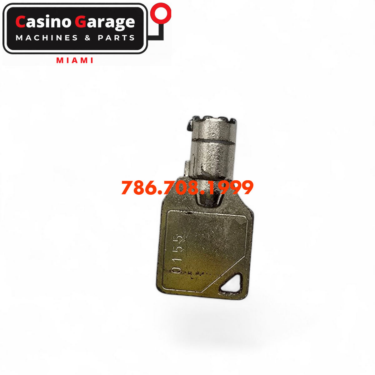 Key Round Barrel Code 0155 Key