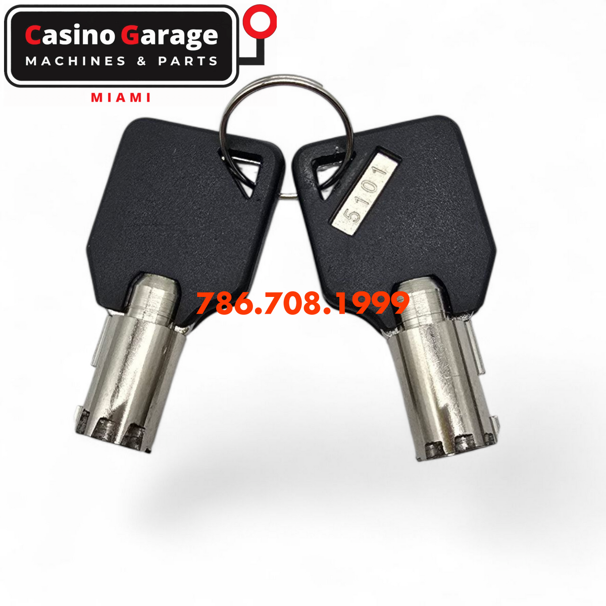 Key Round Barrel Code 5101 Key