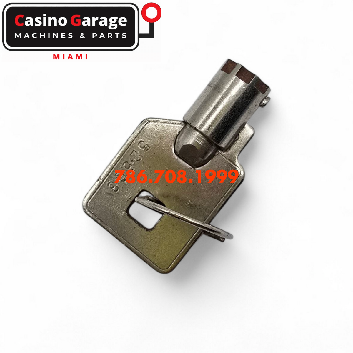 Key Round Barrel Code 52593 Key