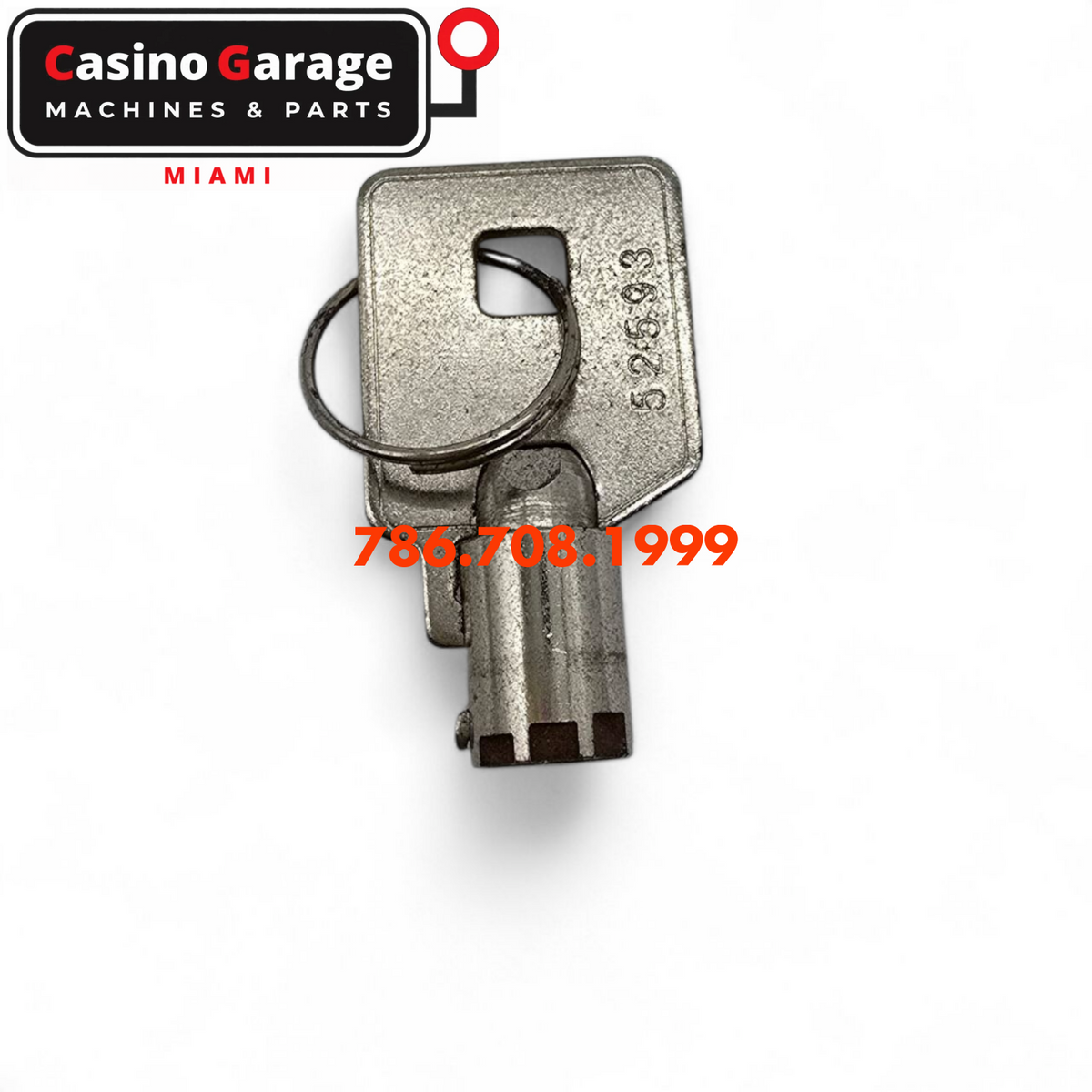 Key Round Barrel Code 52593 Key