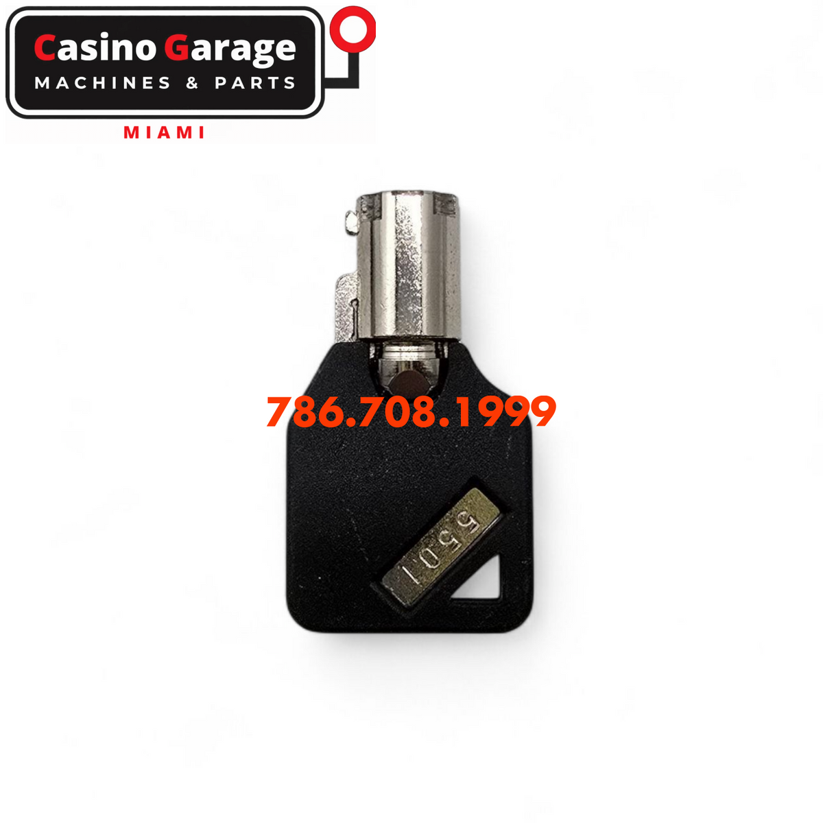 Key Round Barrel Code 5501 Key