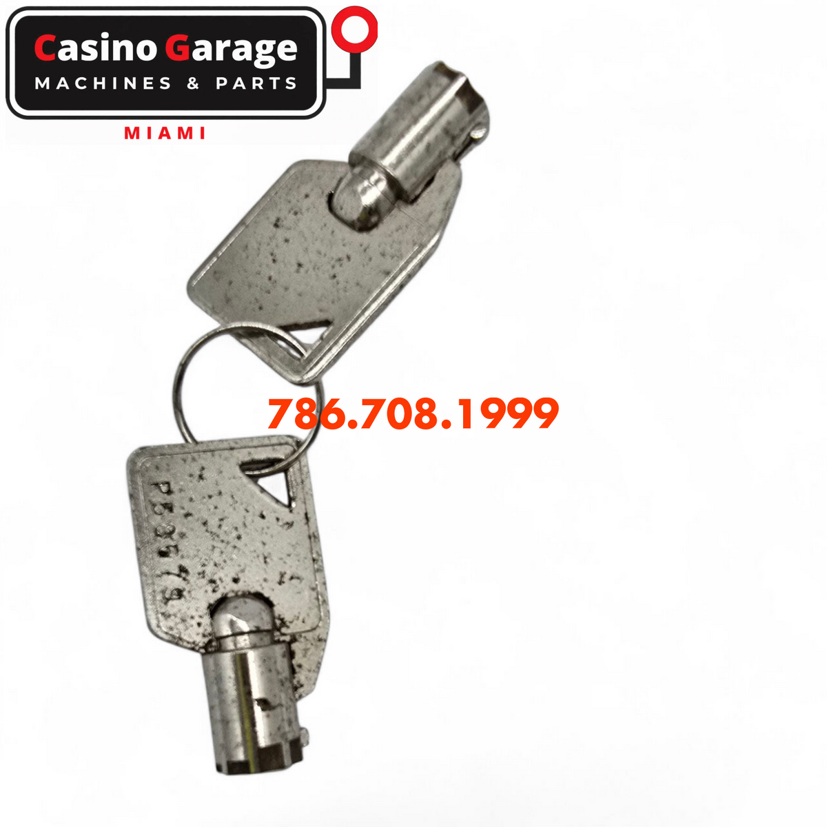 Key Round Barrel Code 58579 Key