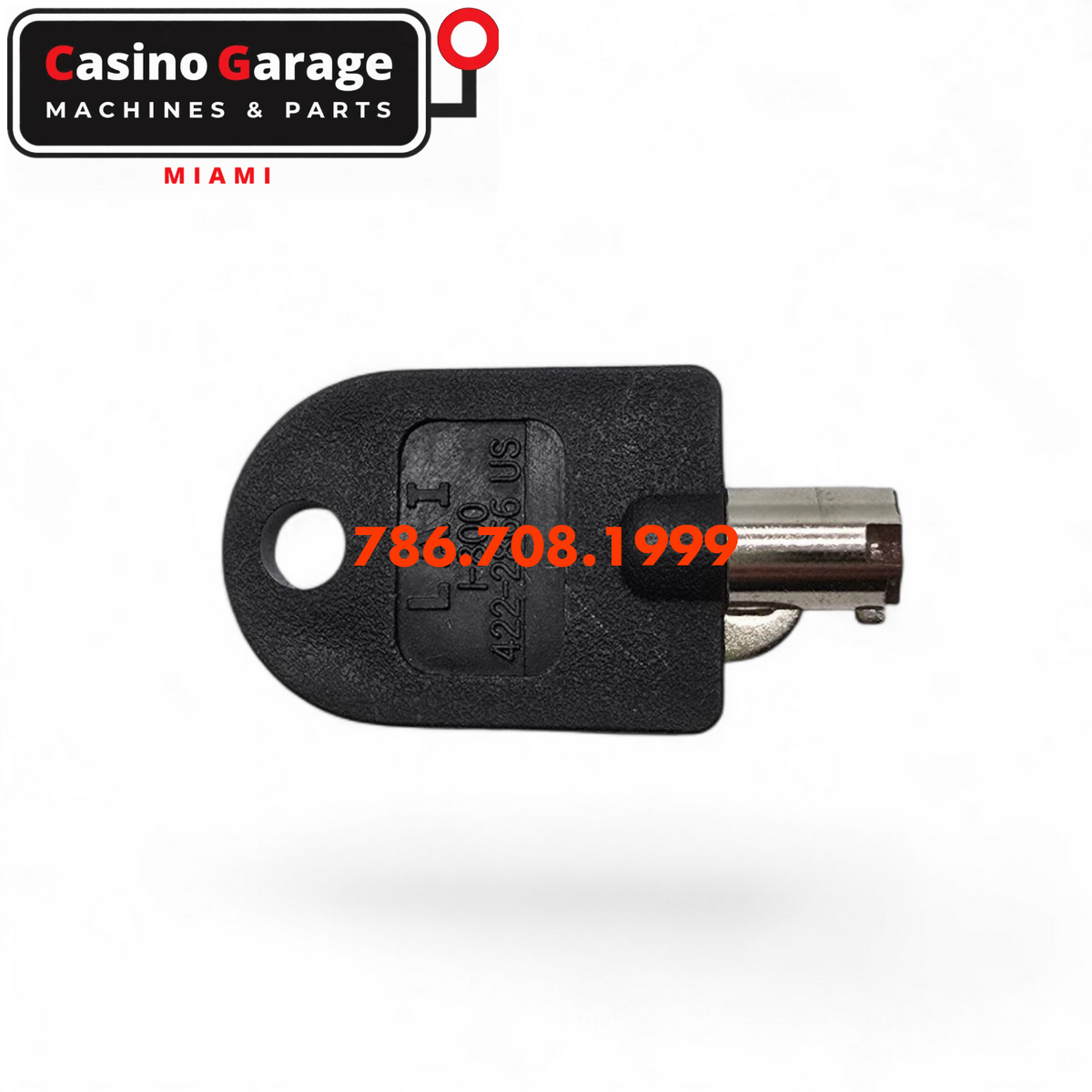Key Round Barrel Code 9277 Key