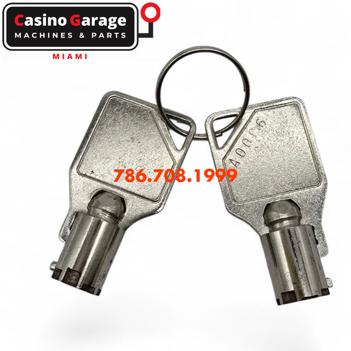 Key Round Barrel Code A0006 Key