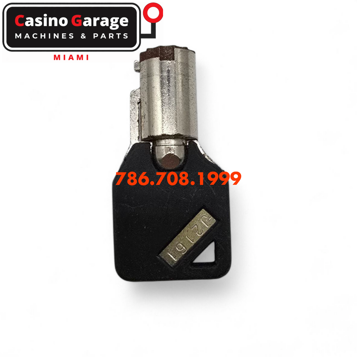 Key Round Barrel Code J2161 Key