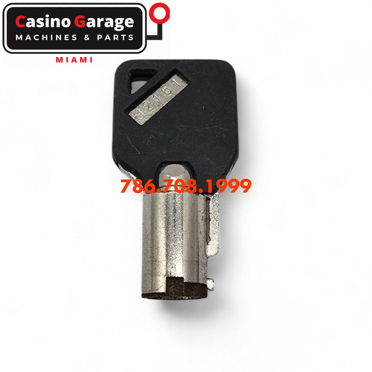 Key Round Barrel Code J2161 Key