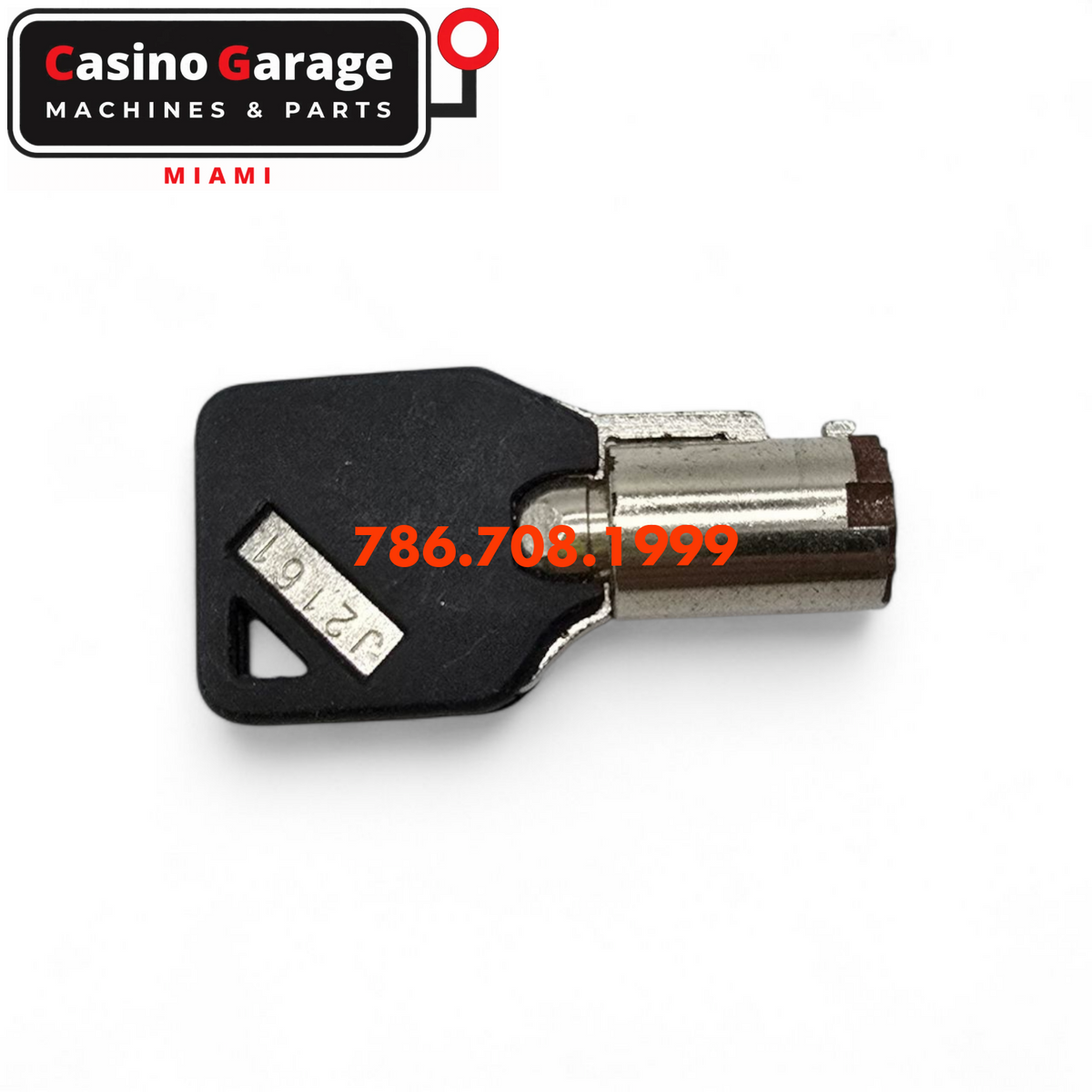 Key Round Barrel Code J2161 Key
