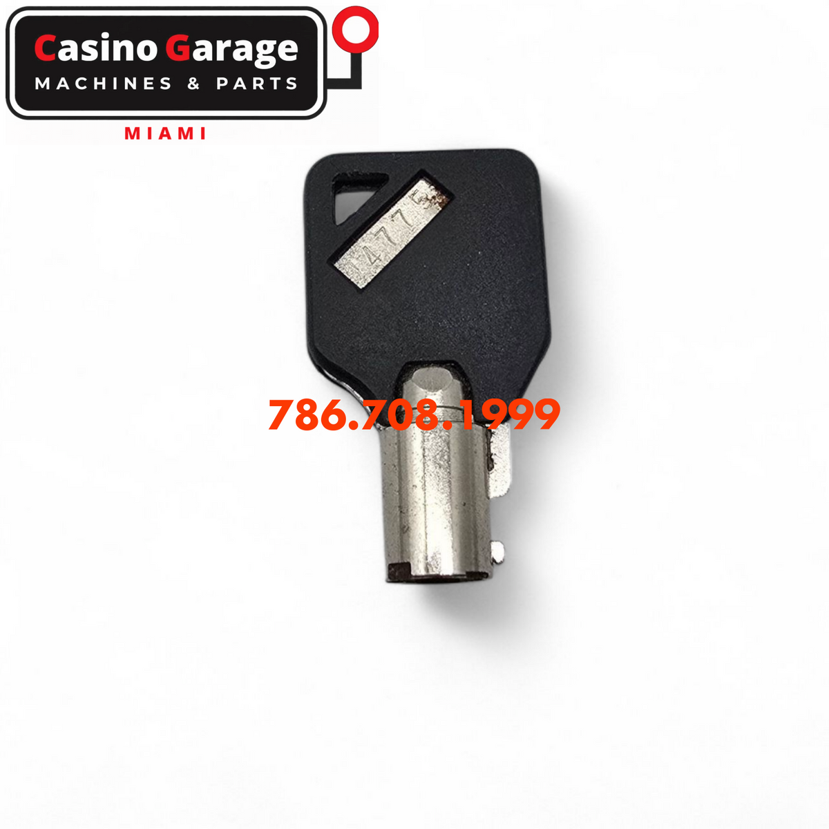 Key Round Barrel Code J4775 Key