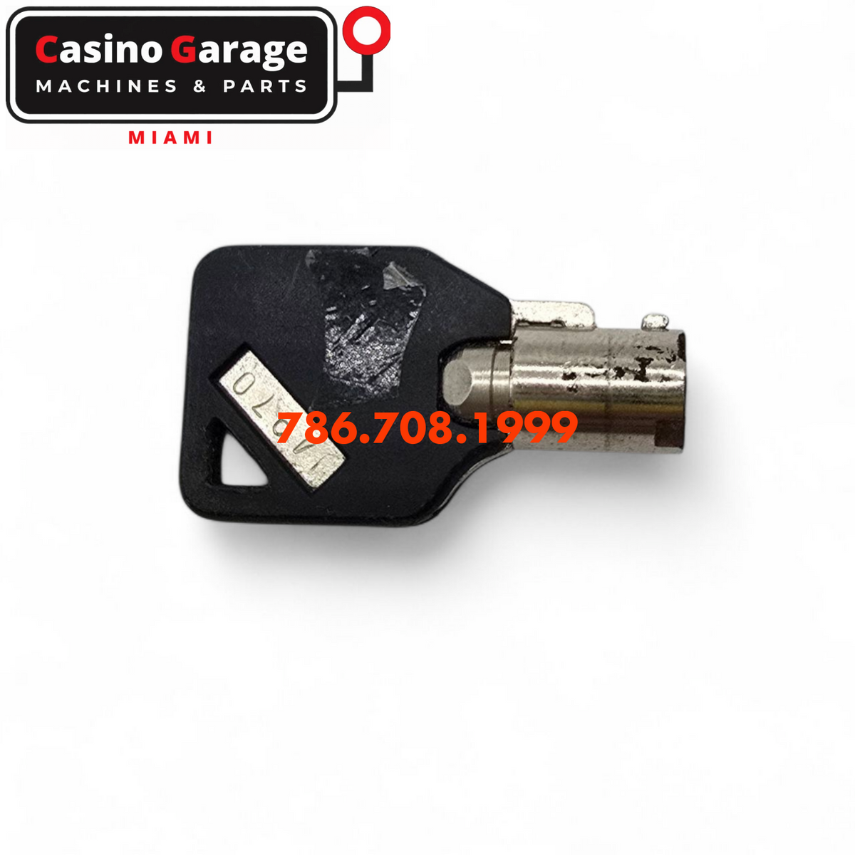 Key Round Barrel Code J4970 Key