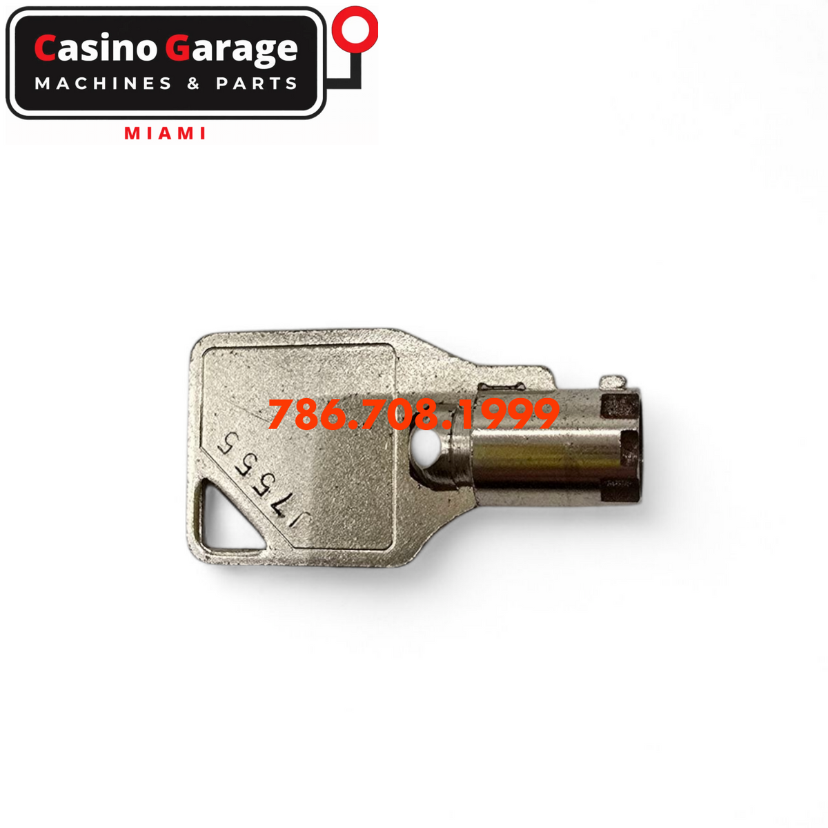 Key Round Barrel J7555 Key