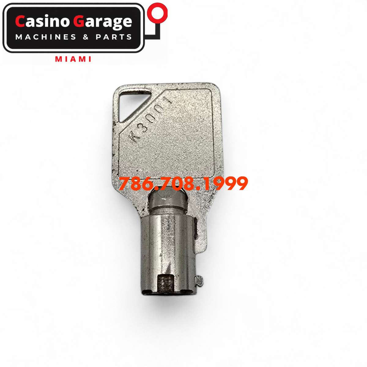 Key Round Barrel Code K3001 Key