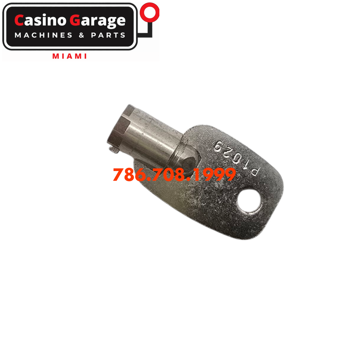 Key Round Barrel Code P1029 Key