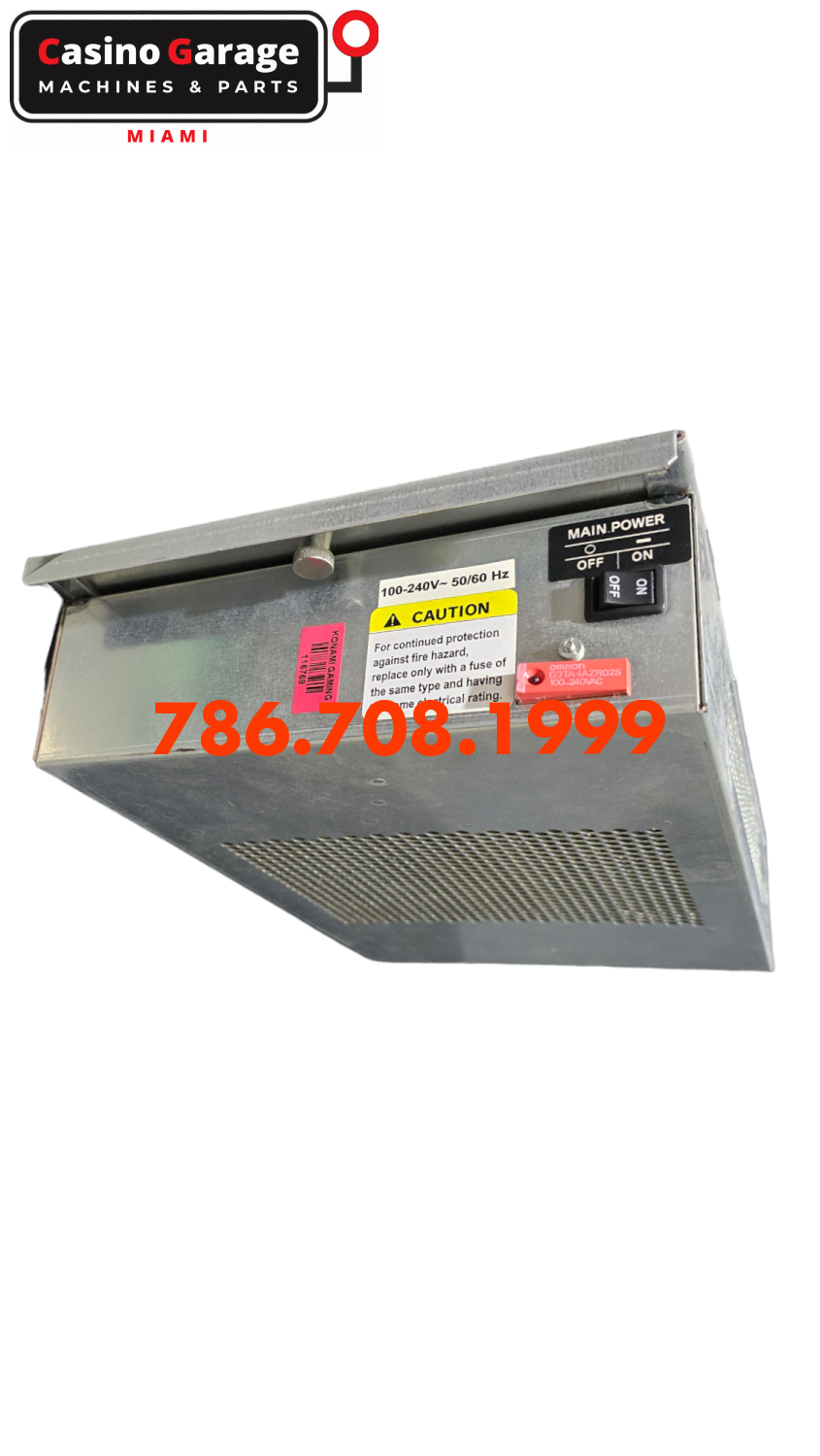 Power Supply Konami Concerto Supplies