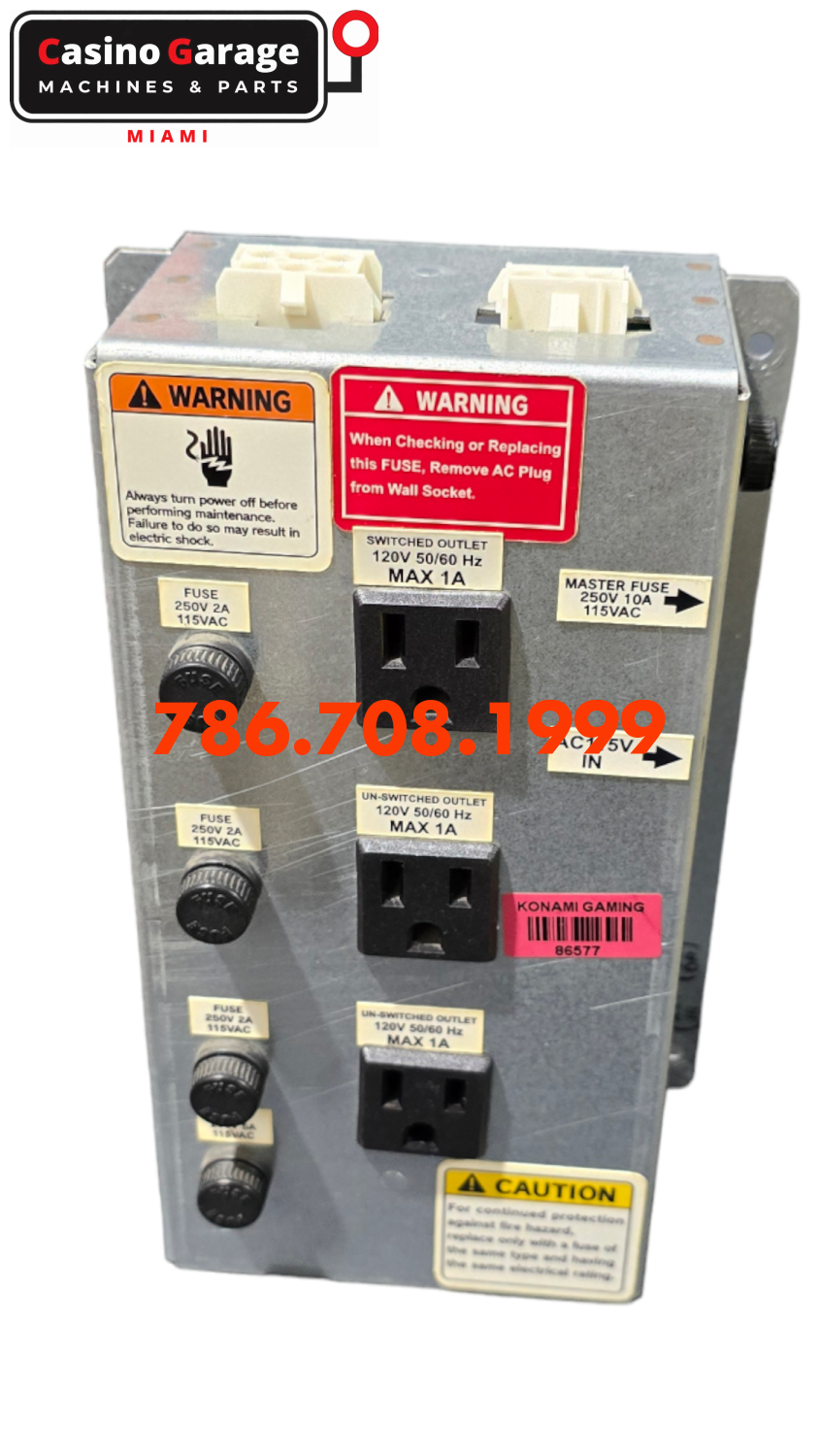Konami Podium - Power Distributor Supplies
