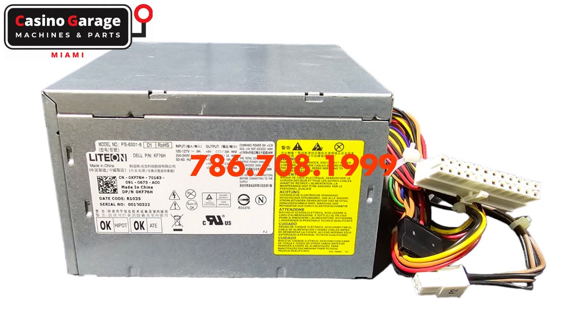 Wms Bb1 - 300W Liteon Power Supply Supplies