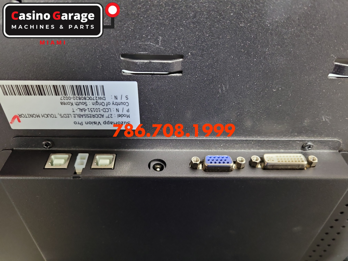 27 Addressable Leds Touch Monitor
