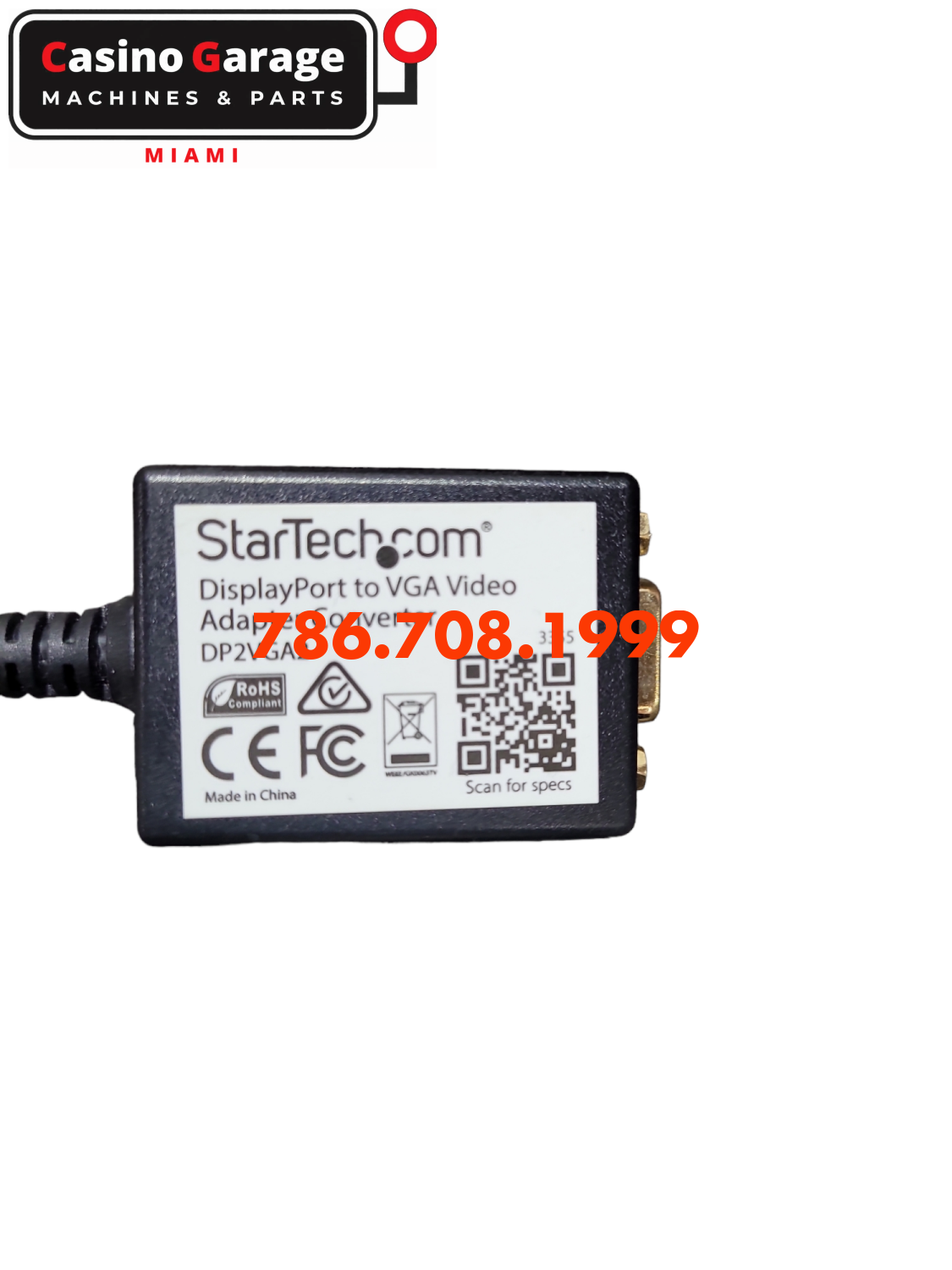 Video Adapter ( Display Port To Vga)