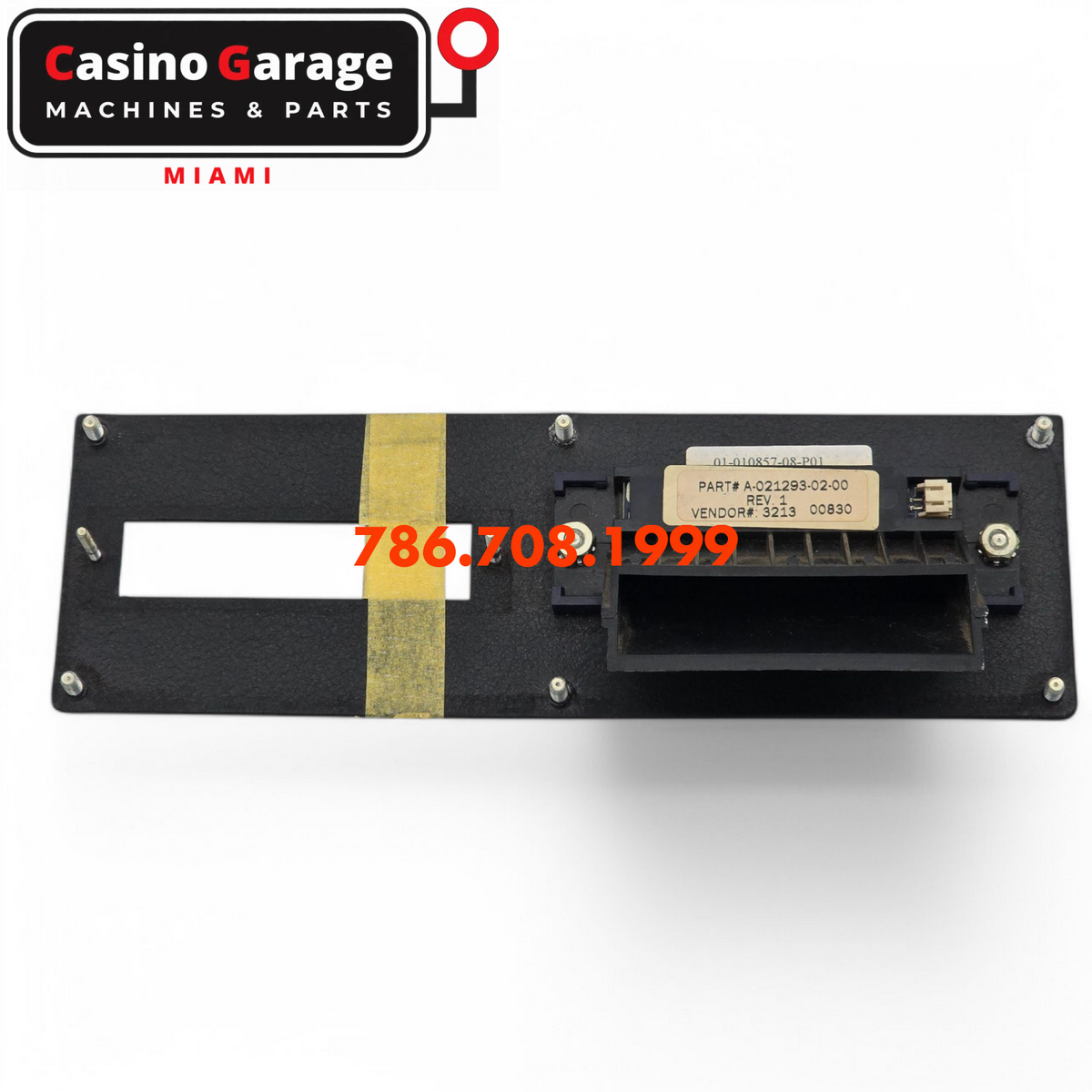 WMS BB2 BB2E Ticket Printer Bezel with metal Plate Bezels-Ticket Printer
