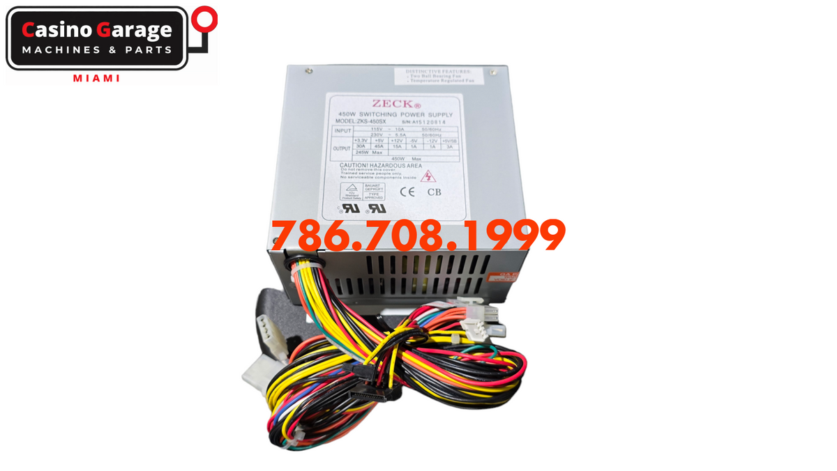 Zeck - 450W Switching Power Supply Supplies