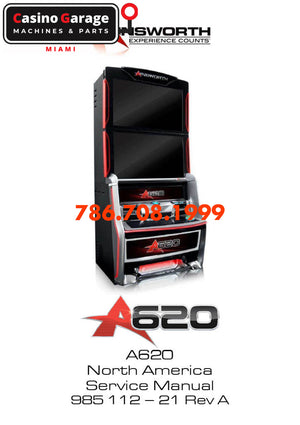 Ainsworth A620 Service Manual