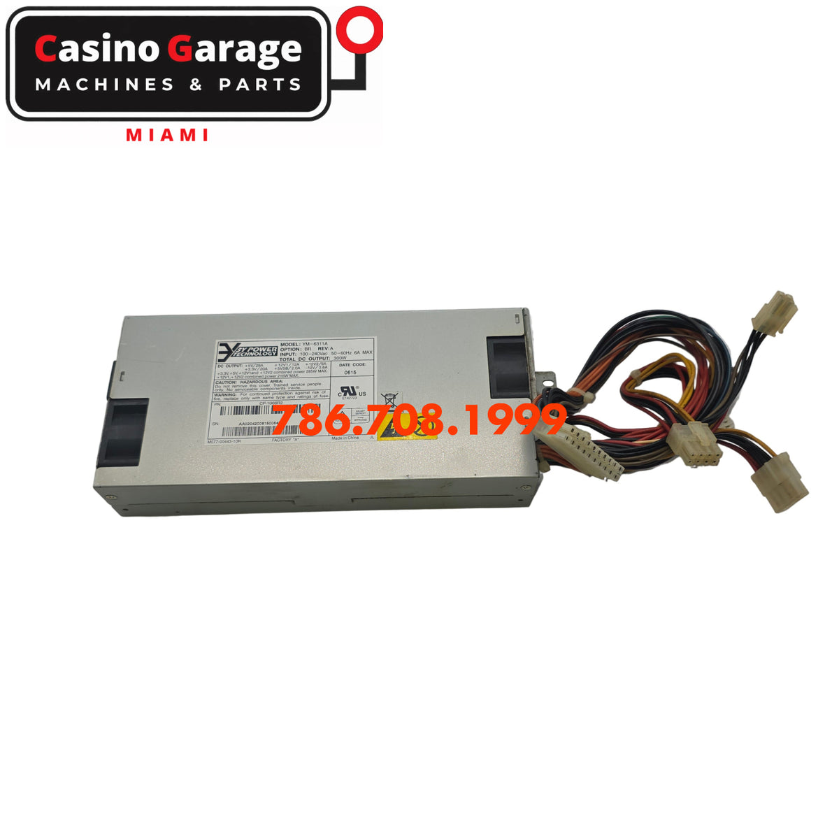 Bally Alpha 1 S9000 Power Supply 3Y Power Technology Power Supplies
