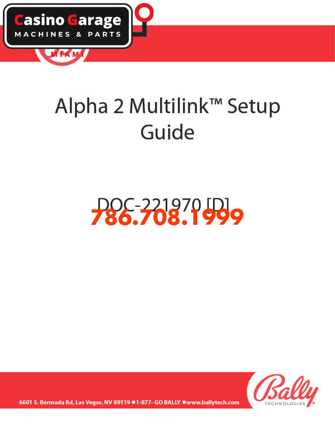 Alpha 2 Multilink™ Setup Guide Manuals (Digital Download)