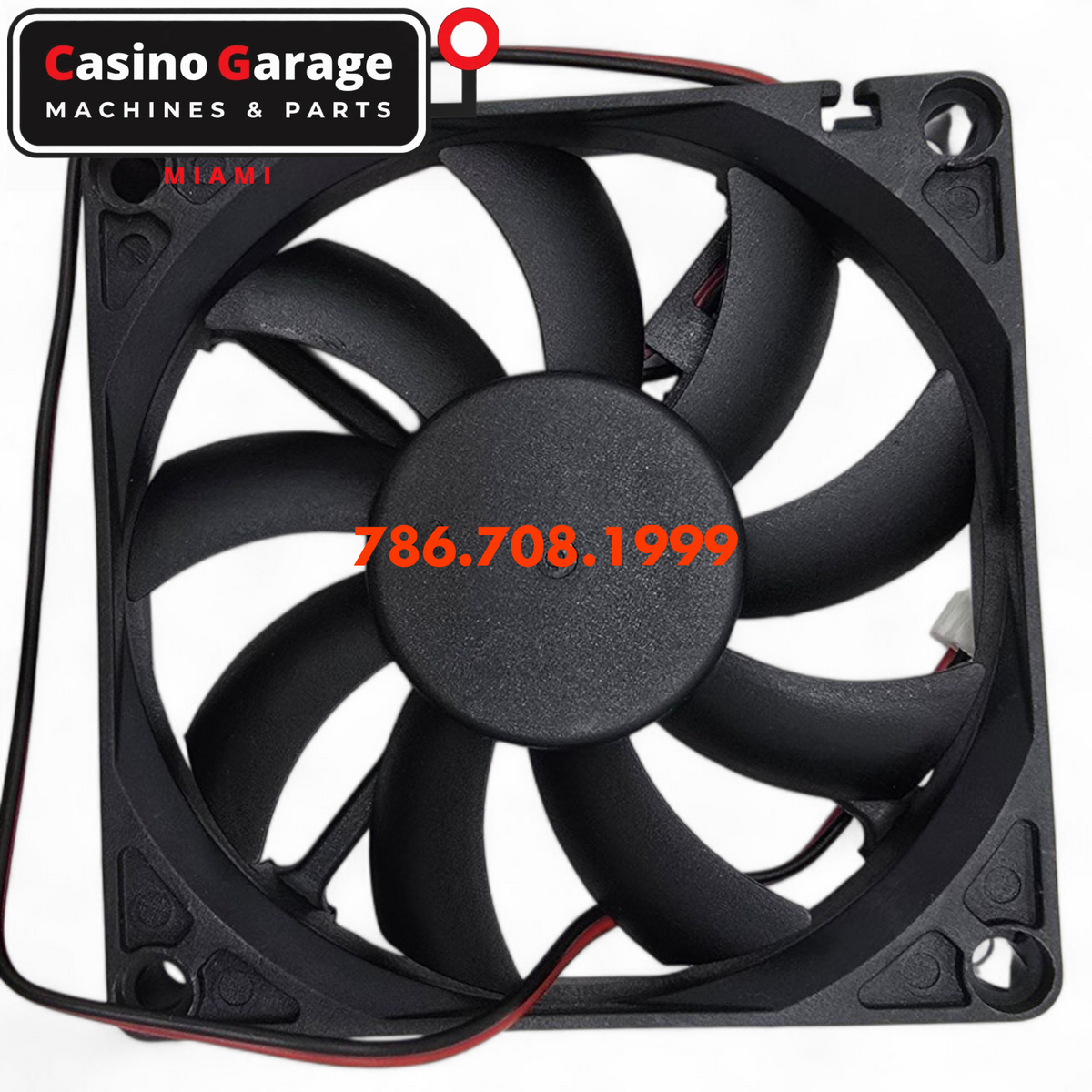 Brushless DC Fan Dual Ball Bearing DC12V - view 3