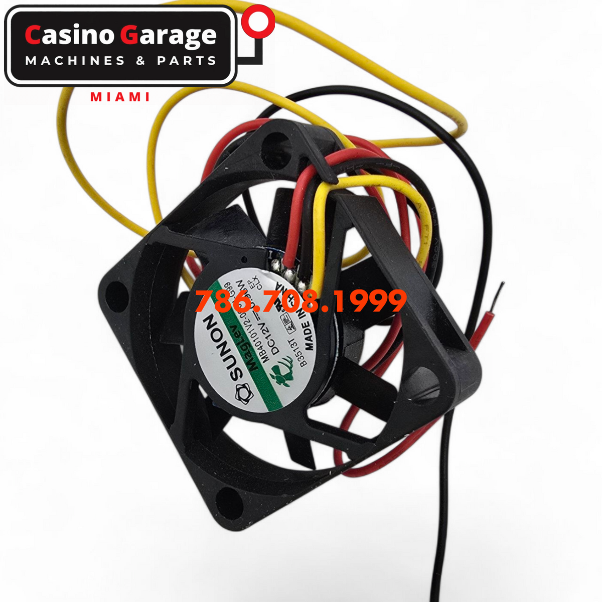 Brushless Fan DC12V 0.96W - view 2