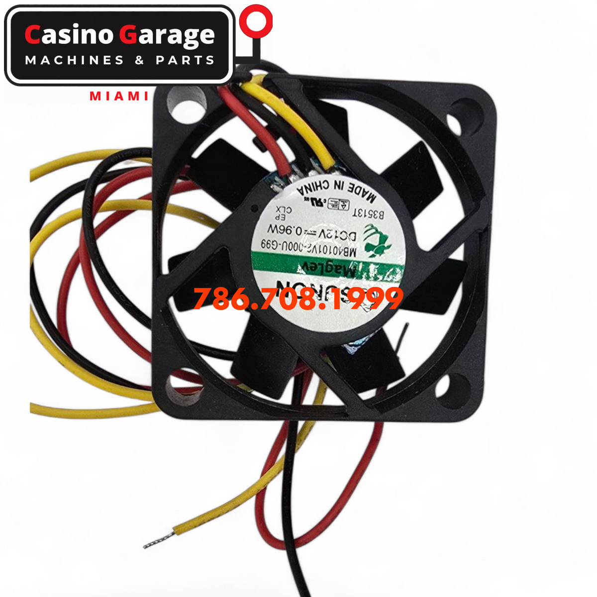 Brushless Fan DC12V 0.96W
