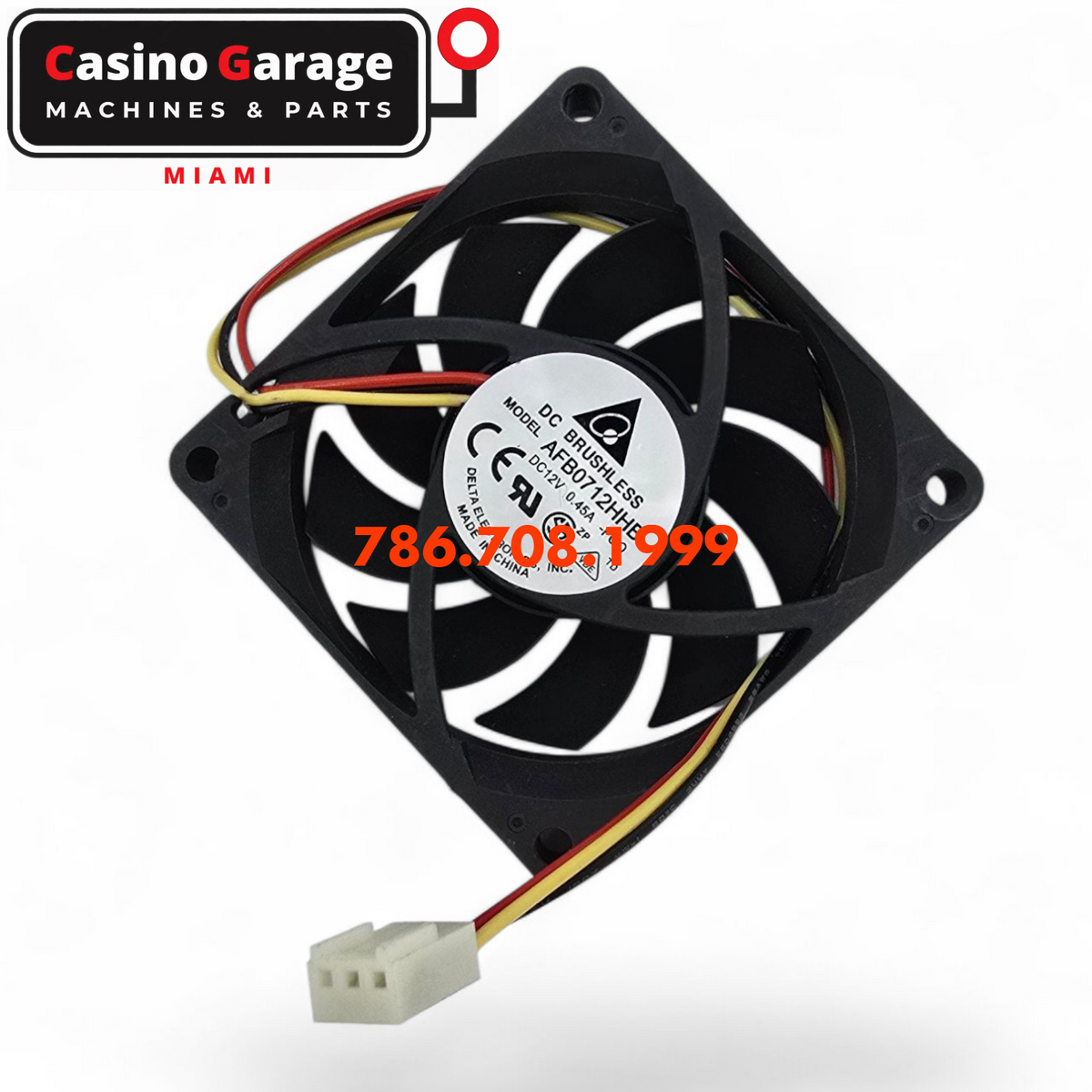 Cooling Brushless Fan DC12V 0.45A - view 5