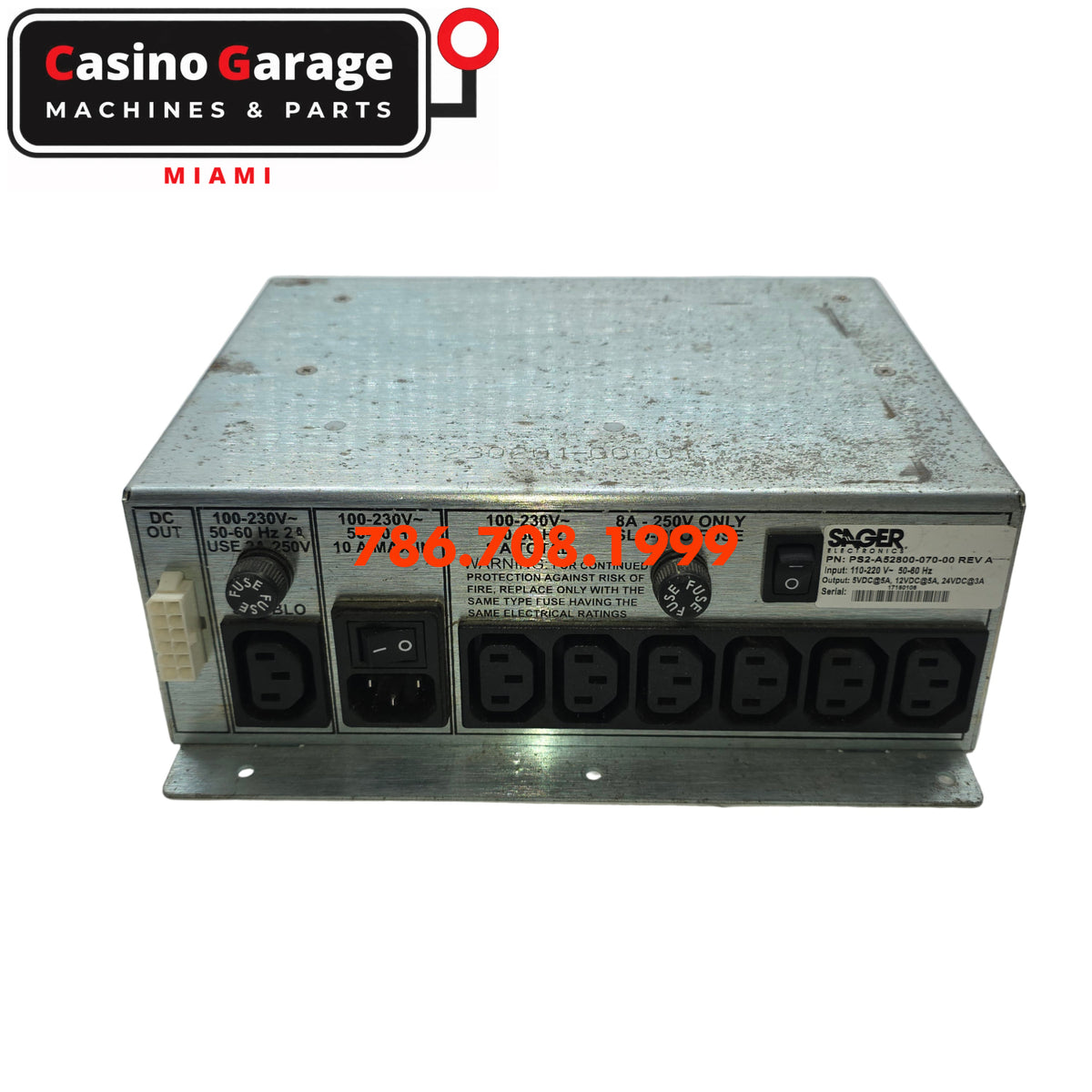 Everi Multimedia Power Supply Sager Electronic. Power Supplies