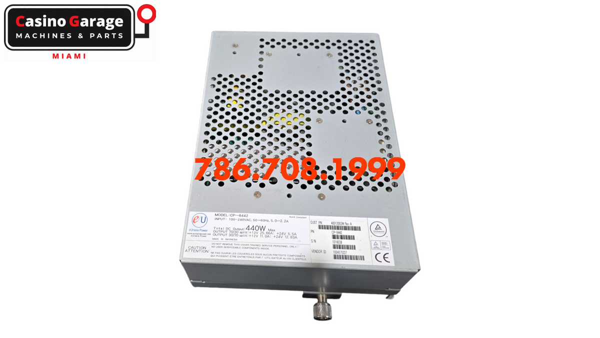 Igt Avp - 440W Power Supply 8442 Supplies