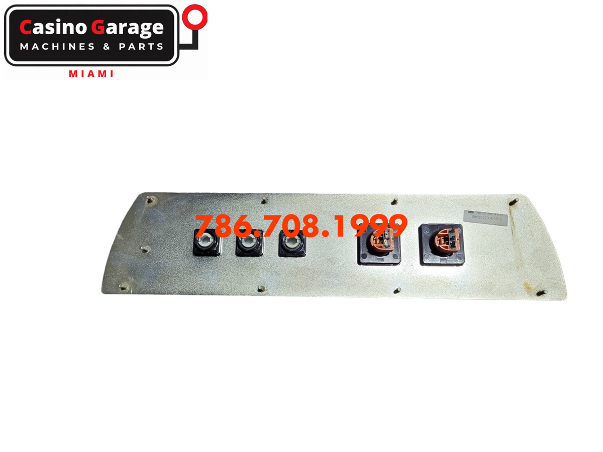 Igt Avp - Button Panel W/ 5 Buttons Panels