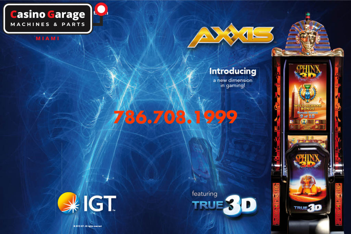 IGT Cabinet-AXXIS-Brochure Manuals (Digital Download)
