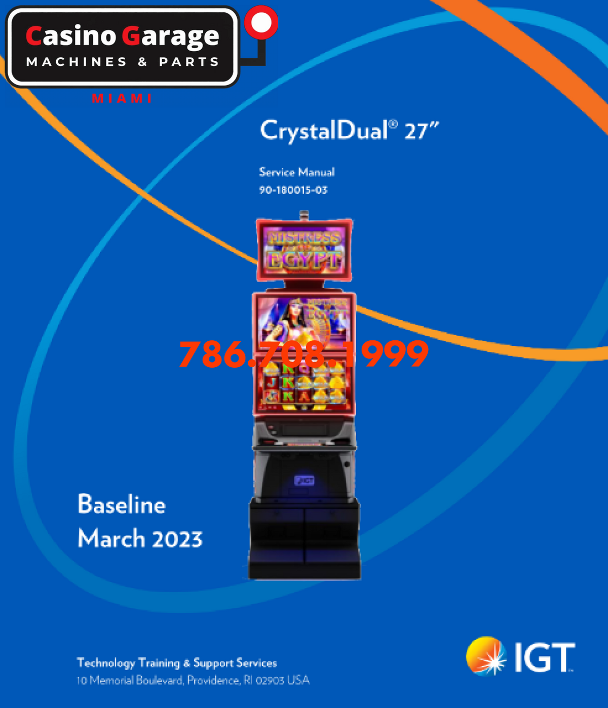 Igt Crystal Dual 27’’ - Service Manual Manuals (Digital Download)